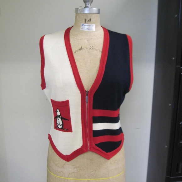 Vintage Tops - Vintage Penguin Sweater vest